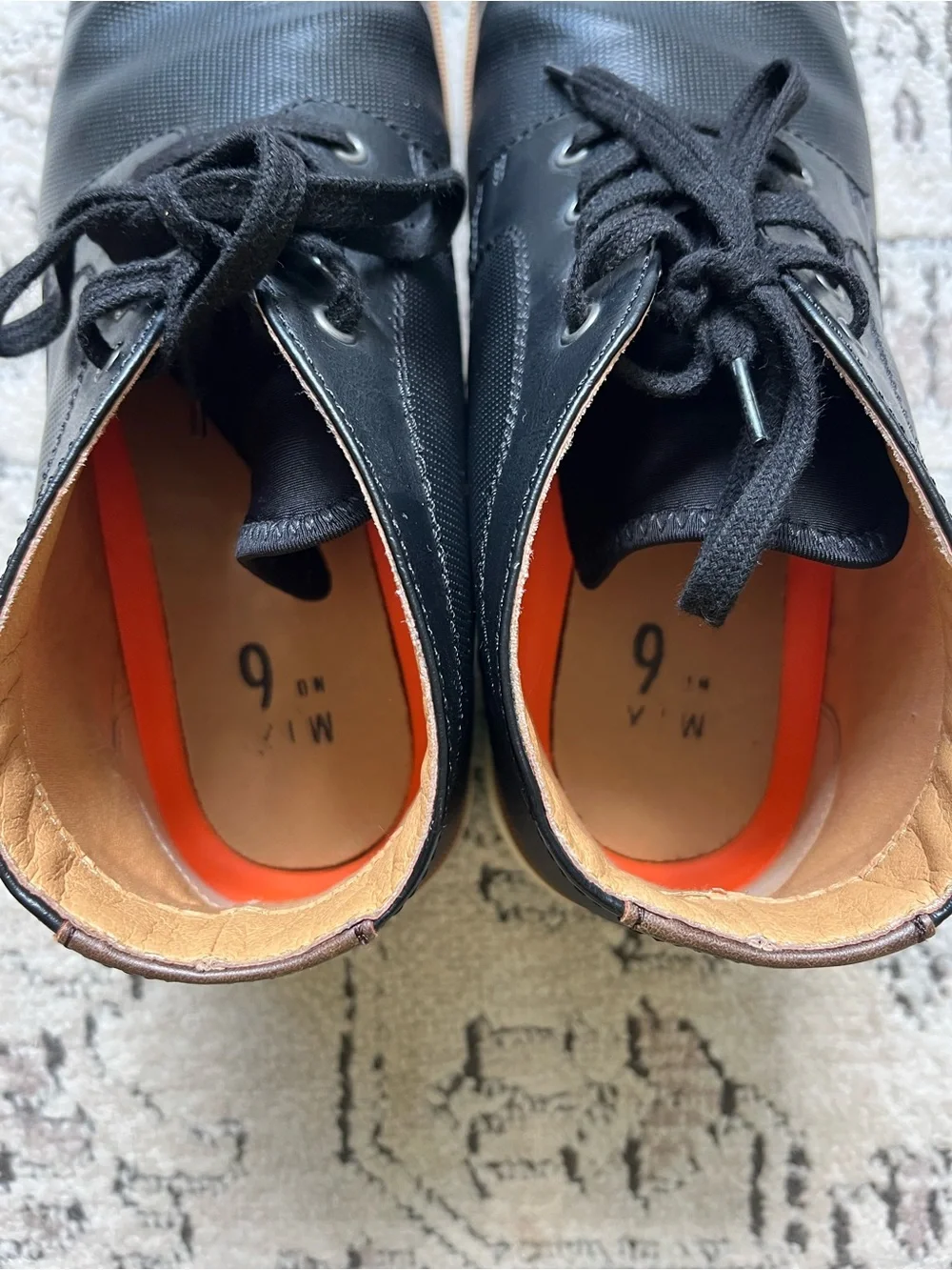 Mix No. 6 Baiyard Black Chukka Boots Lace Up Dress Shoes Size 12 Men’s